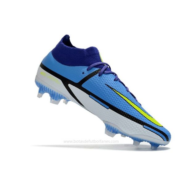 Nike Phantom GT Elite Dynamic Fit FG Azul Amarillo Gris